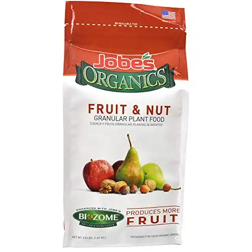 Jobe’s Organics -Fruit & Nut Granular Fertilizer, 4 lb