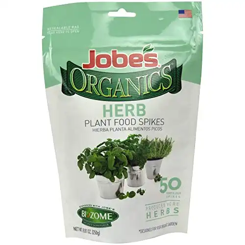 Jobe's Herb Fertilizer, 50 Spikes