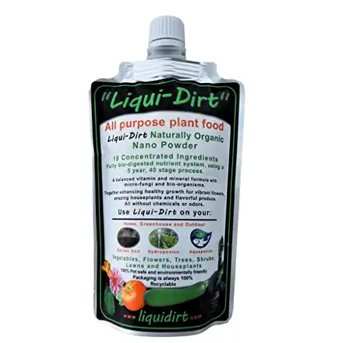 Liqui-Dirt Nano Powder All-Purpose Organic Complete Plant Food (50 Gallons)