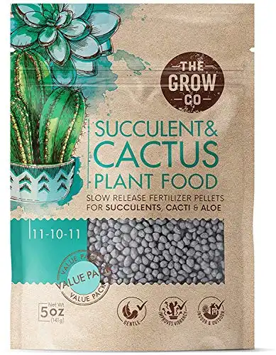 The Grow Co Succulents & Cactus Plant Food (5 oz)